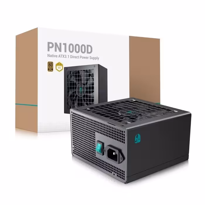 پاور 1000 وات غیر ماژولار دیپ کول PN1000D 1000W 80 Plus Gold ATX 3.1