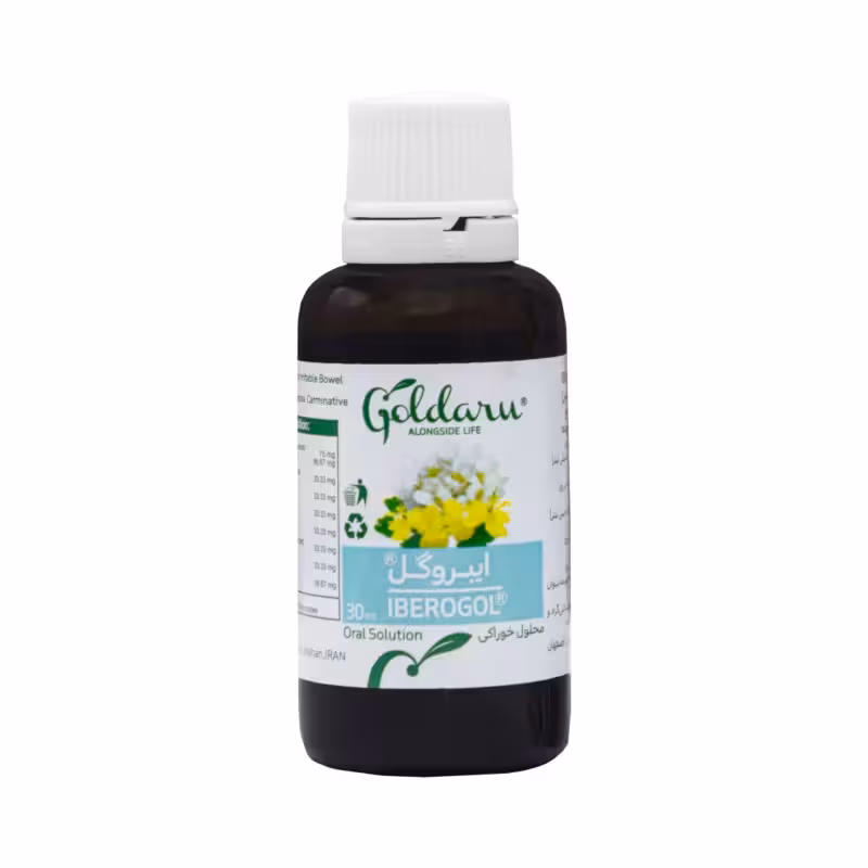 قطره ایبروگل گل دارو