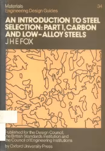 خرید و دانلود نسخه کامل کتاب Engineering Design Guides (An Intro to Steel Selection-Pt 1-Carbon and Low-alloy Steel) 34