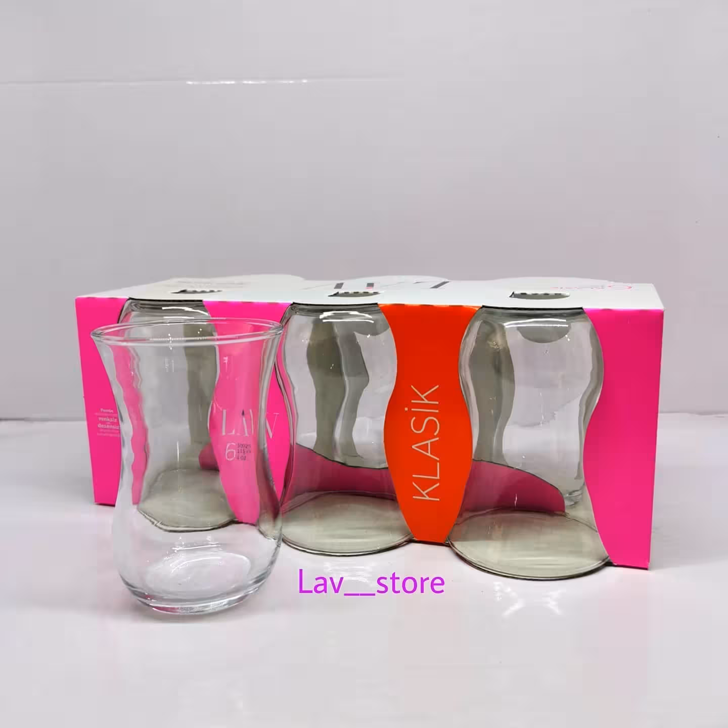 استکان کمر باریک برند لاو