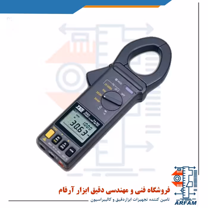 کلمپ قدرت TRUE RMS و دیتالاگر تس مدل TES-3063