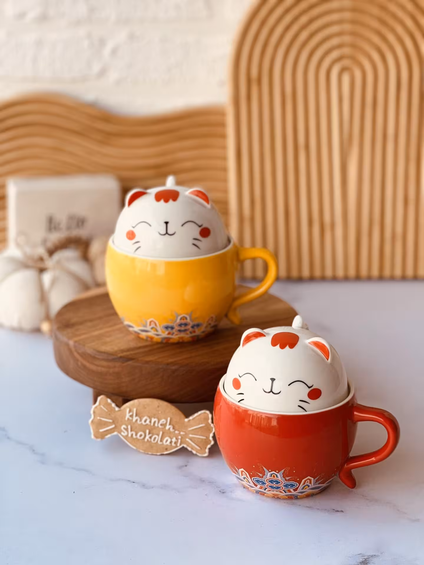 دمنوش درب دار تپلی گربه کد00596