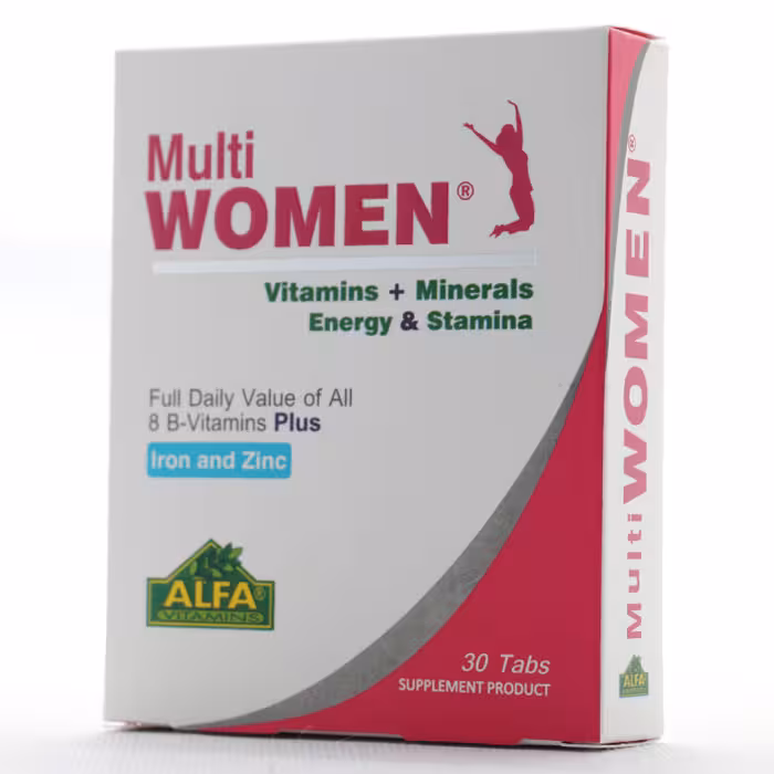 قرص مولتی وومن آلفا ویتامینز