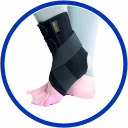 قوزک بند آتل دار نئوپرن پین مد کد 5012