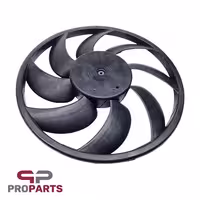 پروانه فن رادیاتور 8 پره شرکتی ایساکو مناسب برای پژو 207