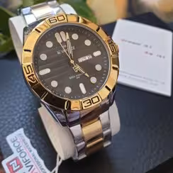 ساعت مچی عقربهای مردانه نیوی فورس مدل دو تقویم NF9198-GB کد1773