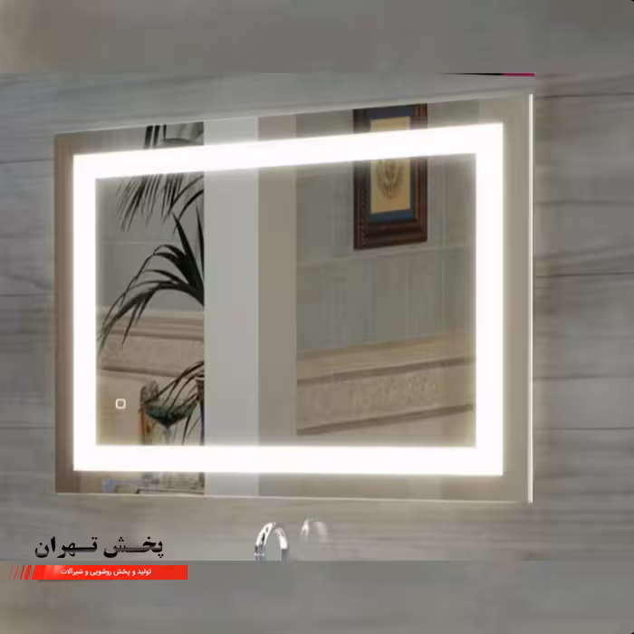 آینه بک لایت سند بلاست مدل m04 سایز 60*80
