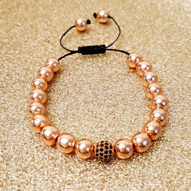 دستبند رزگلد لاکچری