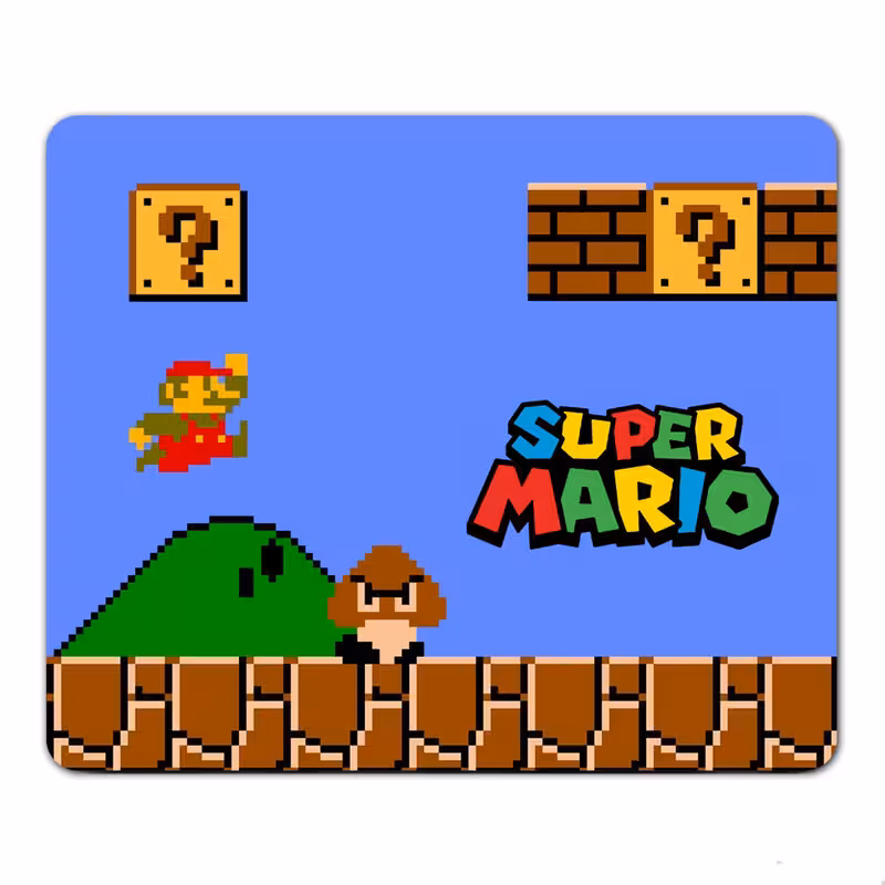 پد موس - پد ماوس  مدل H11 طرح بازی Super Mario