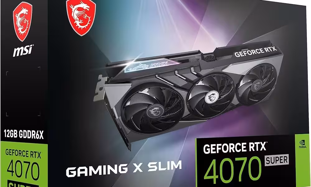 کارت گرافیک RTX 4070 Super Msi Gaming X Slim 12GB
