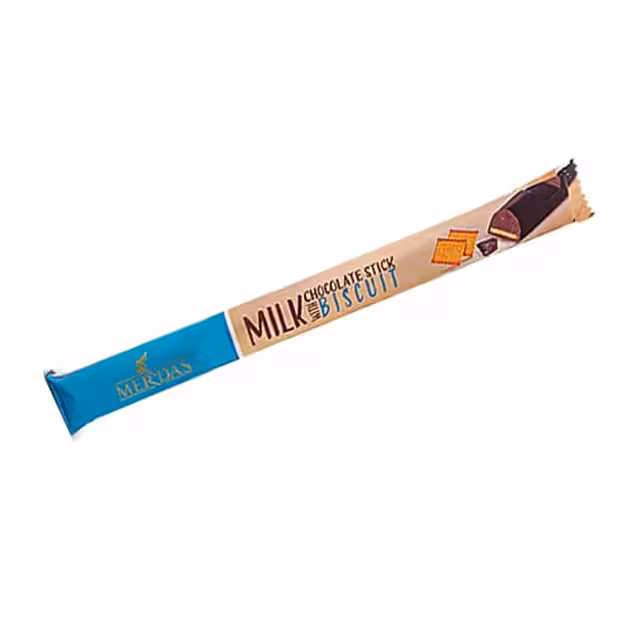 شکلات با مغز بیسکویت مرداس 27 گرمی