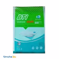 زیرانداز بیمار بی تی ای 5 لایه با پودر جاذب سایز 90×60 بسته 5 عددی