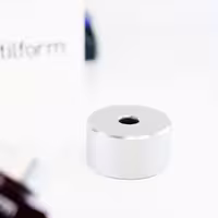 استند قلم استیل فرم بیس نقره ای STILFORM Aluminium base (pen holder) Star silver