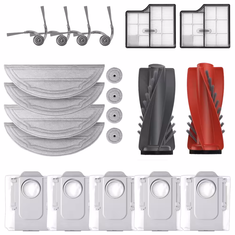 پک اکسسوری جارو رباتیک روبوراک مناسب مدل Roborock Saros 10 Vacuum Cleaners ( ارسال 10 الی 15 روز کاری)