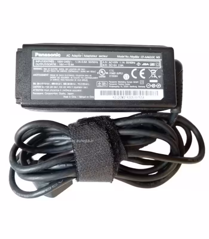 آداپتور 16 ولت 2.80 میلی‌آمپر PANASONIC (استوک)