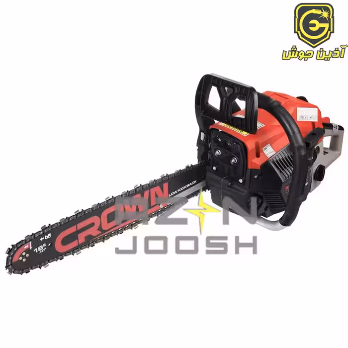 اره زنجیری (موتوری) بنزینی تیغ 45 سانتی کرون Crown مدل CT20101-18