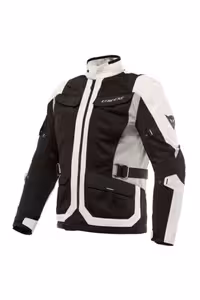 کاپشن موتورسوار مردانه و زنانه موتور کت نساجی خاکستری سیاه کویر داینس Dainese