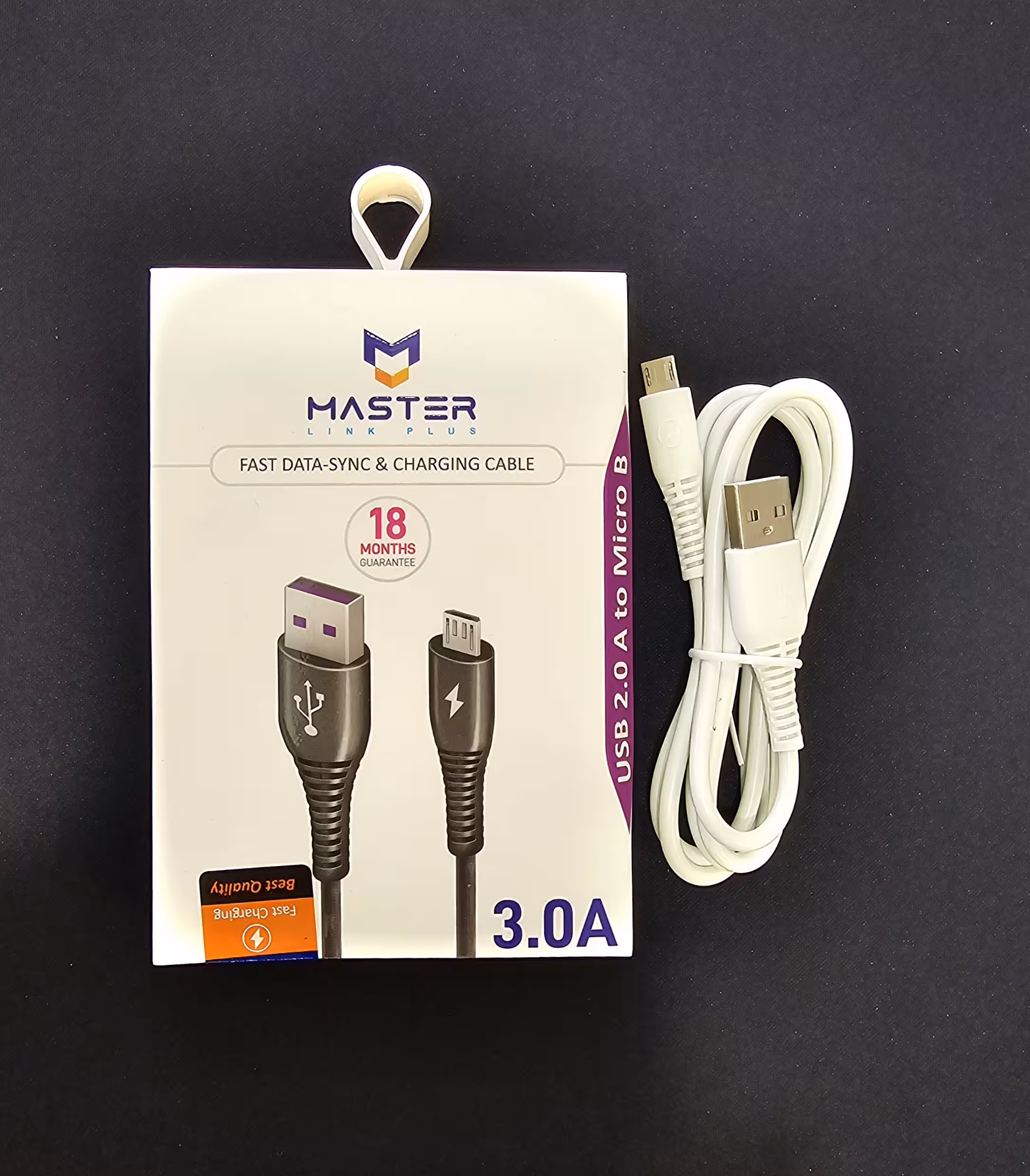 پیش‌نویس 5377کابل شارژ میکرو فست MASTER مدل ETM005