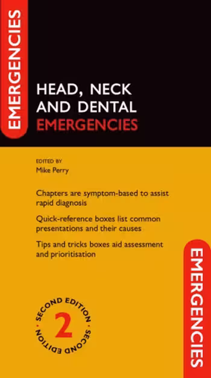 خرید و دانلود نسخه کامل کتاب Head, Neck and Dental Emergencies