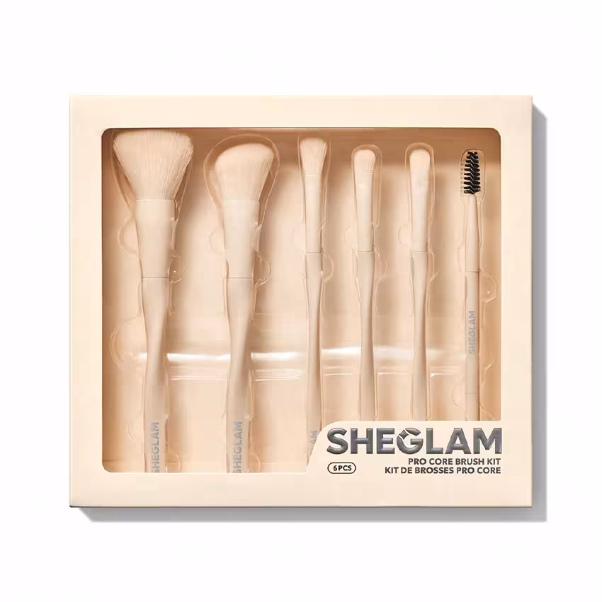 ست براش 6 عددی شیگلم Sheglam مدل Pro Core Brush Kit