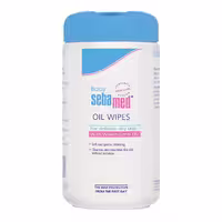 دستمال مرطوب روغنی 70 عددی سبامد (Sebamed)