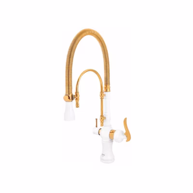 شیر ظرفشویی فنری دوکاره شیبه مدل ارژن