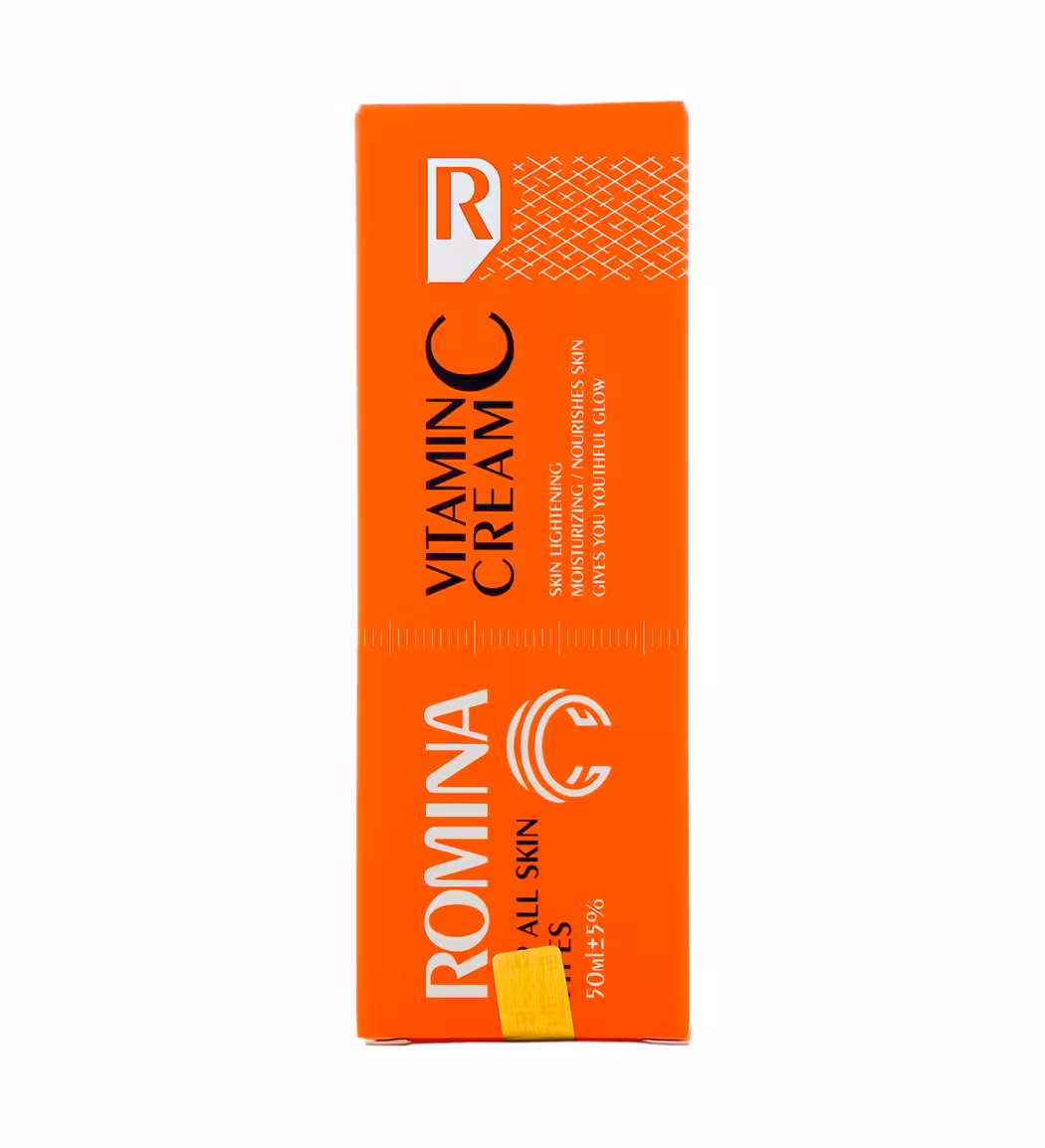کرم تقویت کننده پوست حاوی ویتامین سی 50 میل رومینا