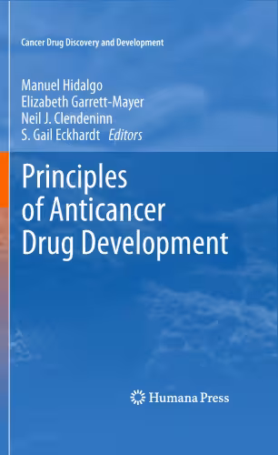 خرید و دانلود نسخه کامل کتاب Principles of Anticancer Drug Development