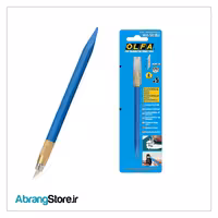 کاتر قلمی الفا سری AK-5/5B آبی به همراه 5 عدد تیغ