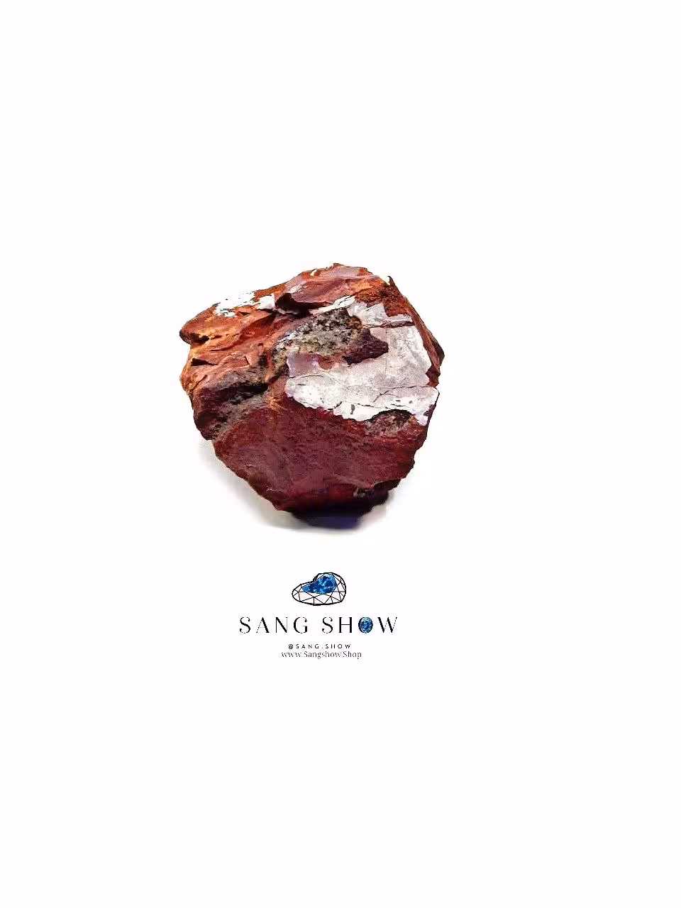 سنگ جاسپر قرمز زیبا نمونه استثنایی و اصل و معدنی S1259