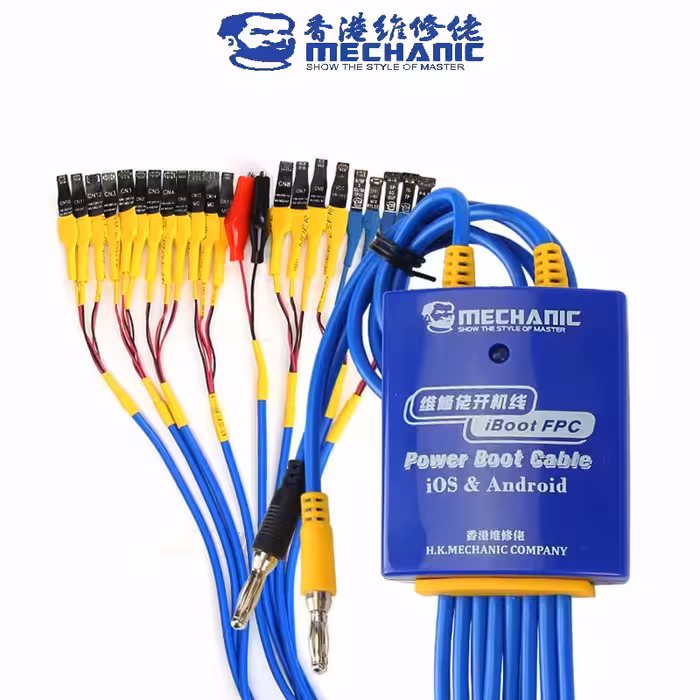 کابل پاور منبع تغذیه اندروید و آیفون  (MECHANIC IBOOT FPC   (X-15