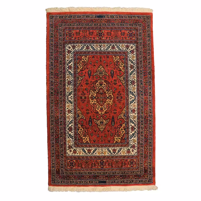 فرش دستباف دو و نیم متری مدل قشقایی کد 40101241