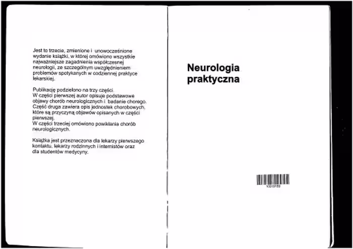 خرید و دانلود نسخه کامل کتاب Neurologia praktyczna