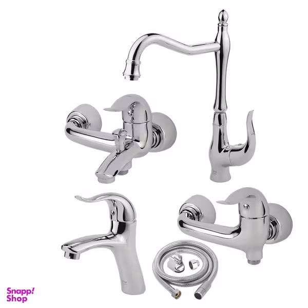 ست شیرآلات کسری مدل کاسپین مجموعه 5 عددی