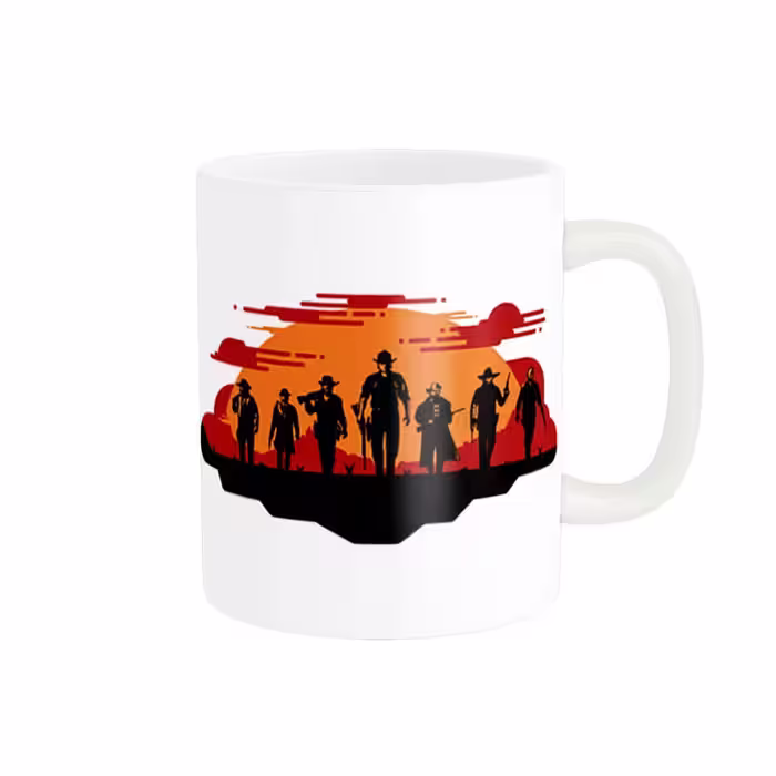 خرید ماگ-لیوان  بازی Red Dead Redemption کد 06