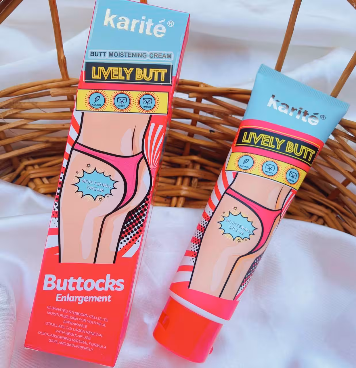 کرم روشن کننده و لیفتینگ باسن کاریته