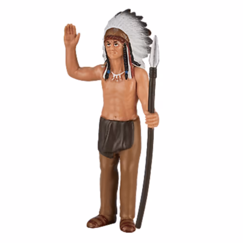 فیگور مینیاتوری سرخ پوست Native American Chief Figure MOJO 386501
