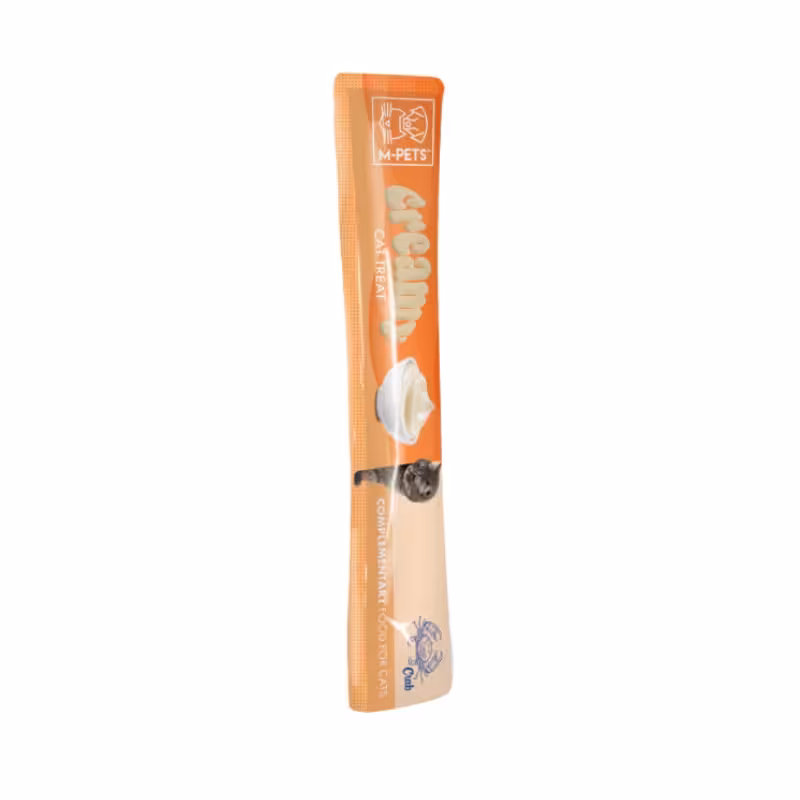 بستنی گربه Creamy Cat Treat ام پتز بلژیک طعم خرچنگ