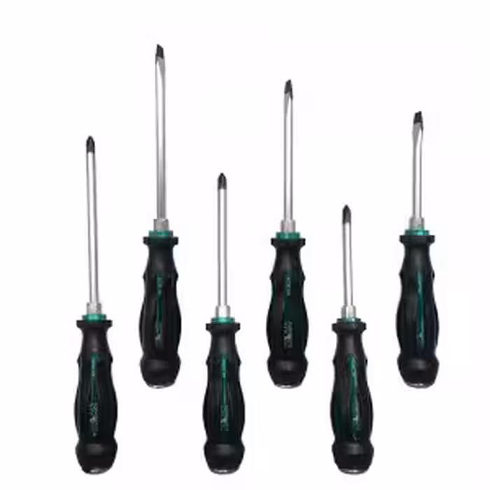 پیچ گوشتی 6 عددی ضربه خور فانتزی نولان مدل 305306