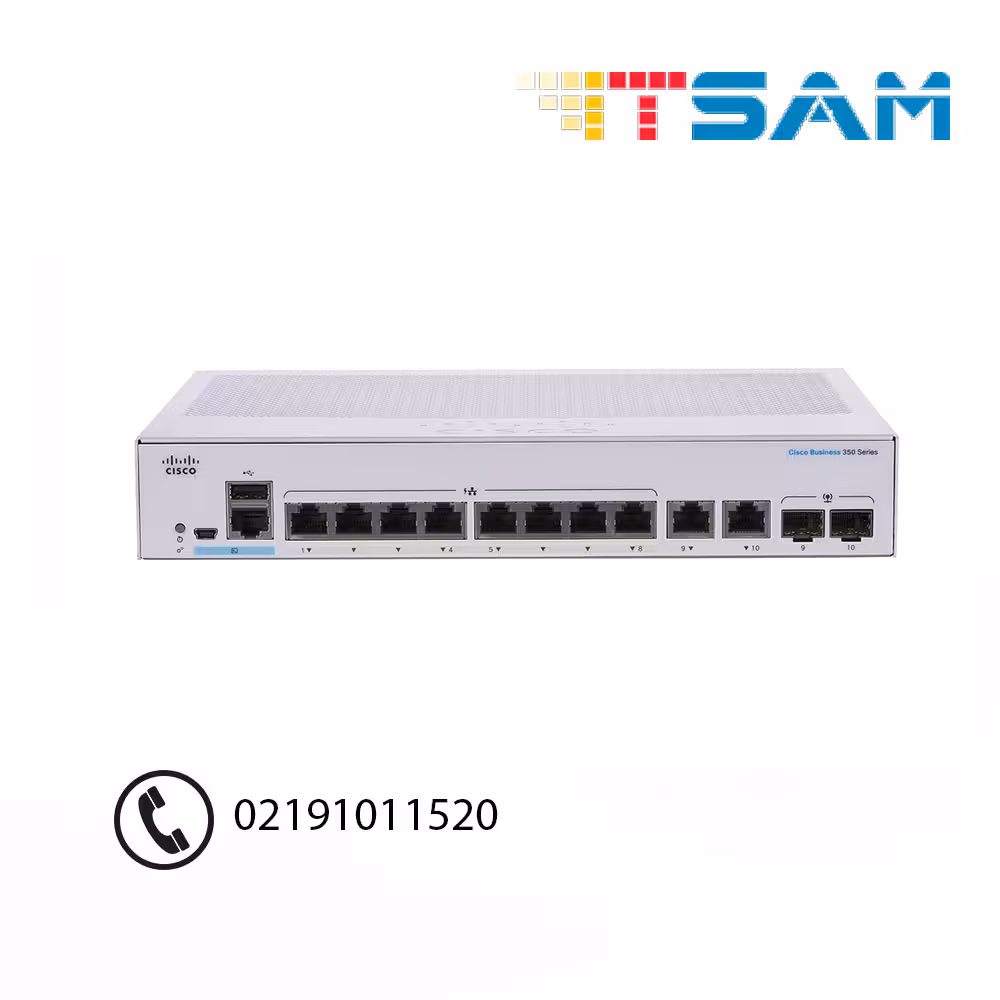 سوئیچ سیسکو مدل CBS350-8S-E-2G