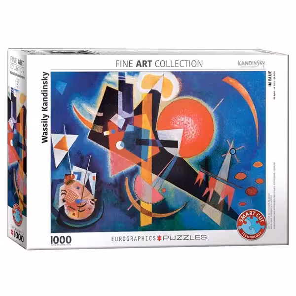 پازل 1000 تکه یوروگرافیکس Eurographics طرح به رنگ آبی