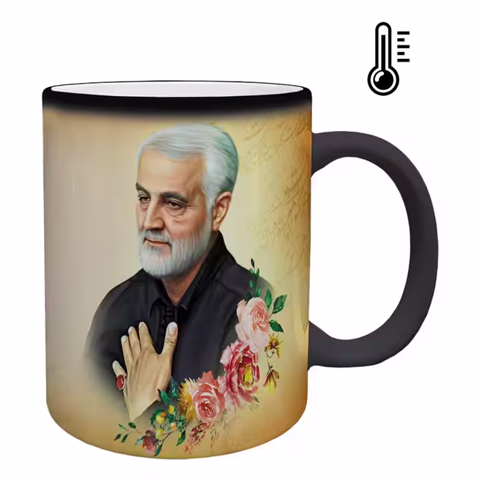خرید ماگ-لیوان حرارتی  سردار سلیمانی کد 71