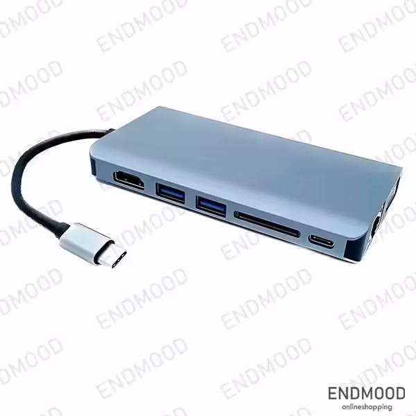 هاب 8 پورت کی نت مدل K-MFCMS908