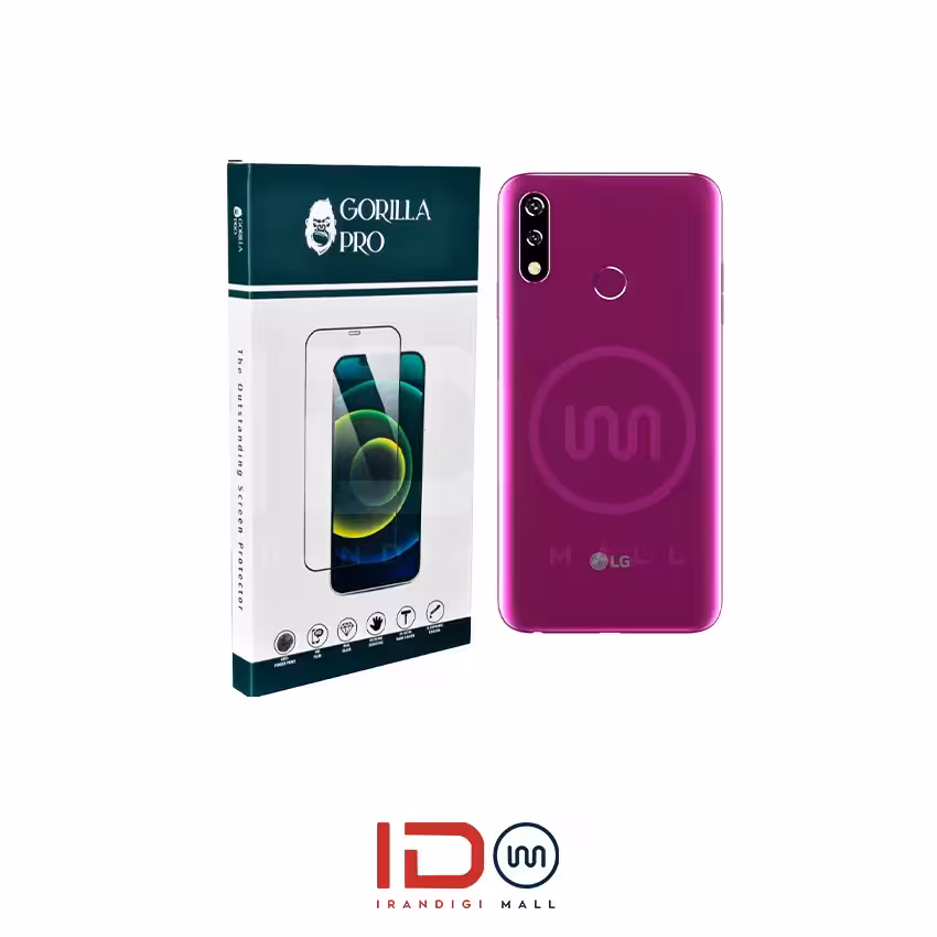 گلس و محافظ هیدروژلی (شفاف) بدنه گوشی ال جی مدل LG W10