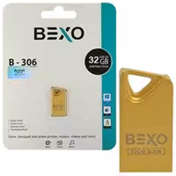 فلش 32 گیگ Bexo B-306 Gold