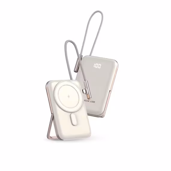 پاوربانک مگ سیف 10000 میلی آمپر گرین لاین مدل GNMTMAGPB