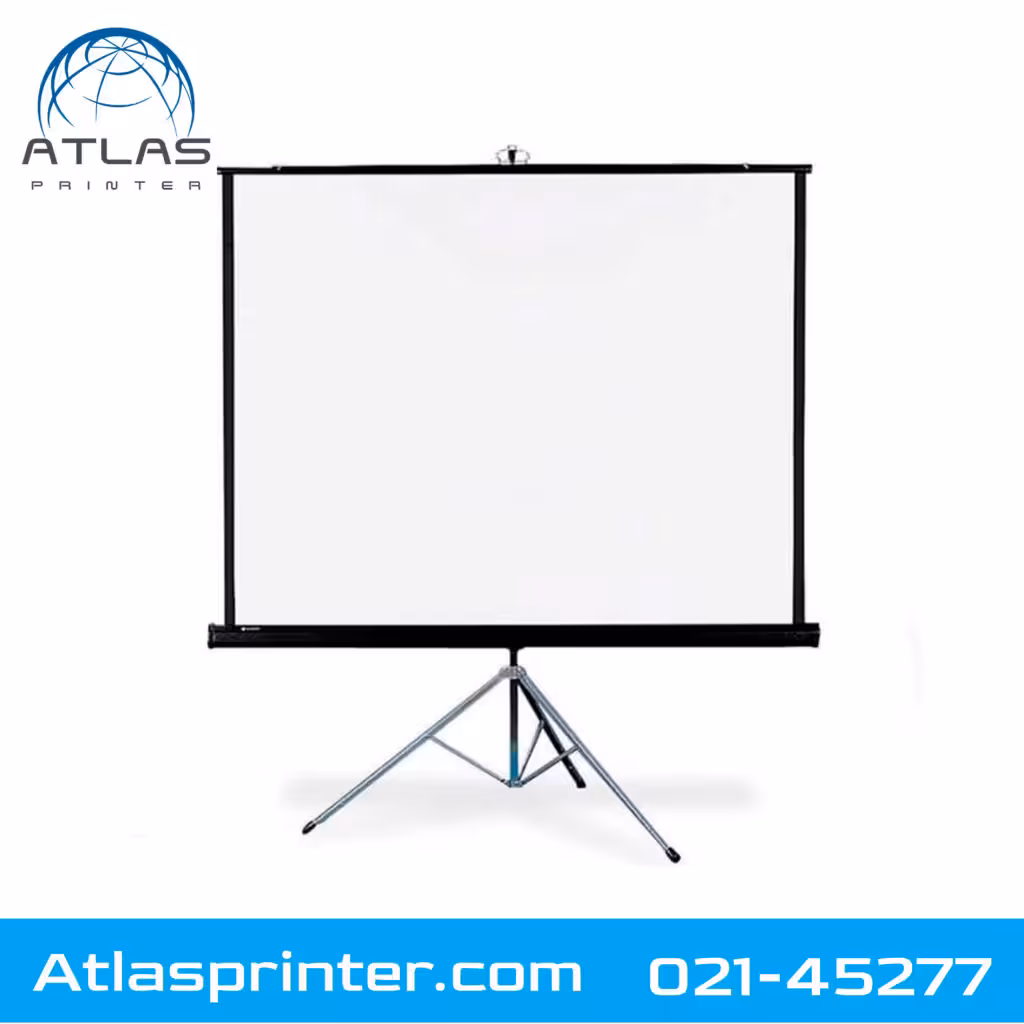 پرده نمایش پایه دار پروژکتور اسکوپ 1.5×1.5