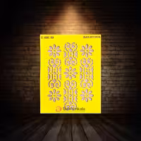 شابلون استنسیل ابعاد 25*20 کد HNE 60