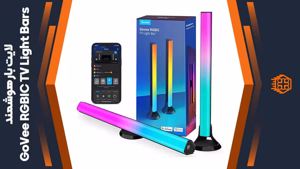 لایت بار هوشمند GoVee RGBIC TV Light Bars – مشکی