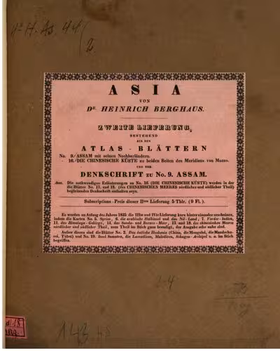 خرید و دانلود نسخه کامل کتاب Historisch-geographische Beschreibung von Assam und seinen Nachbar-Ländern Bhotan, Djyntia, Katschhar, Manipur etc. nebst Bemerkungen über die nördlichen Provinzen des Birma-Reiches